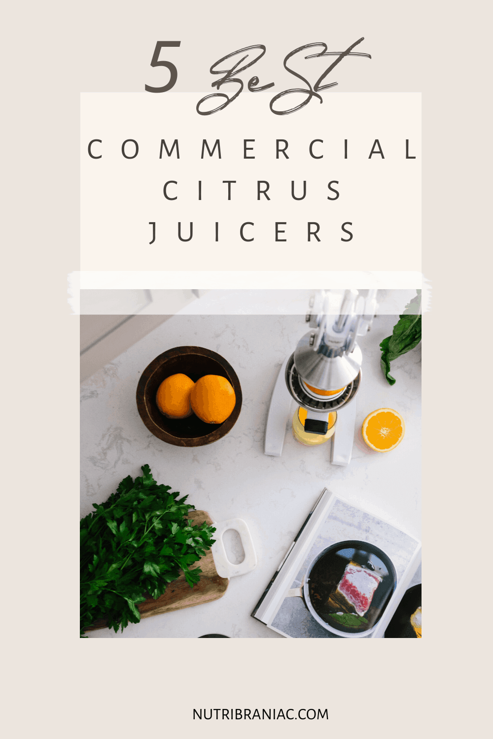 Love fresh orange juice in the morning? Then you need the right citrus juicer.  Whether you own a juice bar or are just juicing at home, the right equipment makes all the difference.  Check out our buyer's guide to the best commercial citrus juicer to get the most out of your juicing recipes.  #bestjuicermachine #juicingforhealth #juicingforbeginners #juicingonabudget #citrusjuicermanual #healthandwellness #bestjuicertobuy