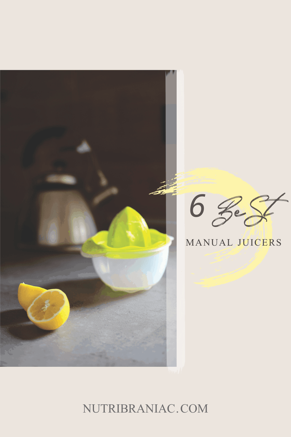 Having a good manual juicer in your kitchen arsenal is essential. A manual juicer is an affordable option compared to other advanced juicers. In our helpful buying, we share our favorite manual juicers on the market today. #manualjuicerproducts #manualjuicerstainlesssteel #manualjuicermachine #citrusjuicermanual #juicingrecipes #juicingforbeginners #juicingonabudget