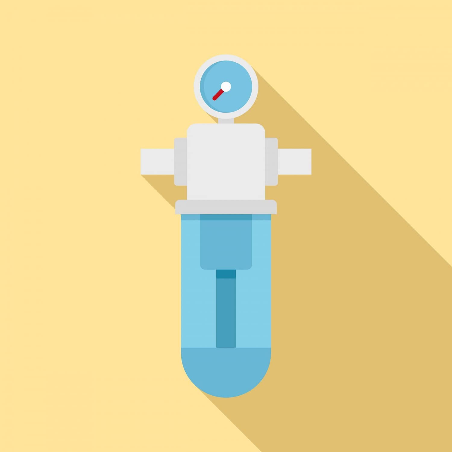 Water Filter Icon Illustration
