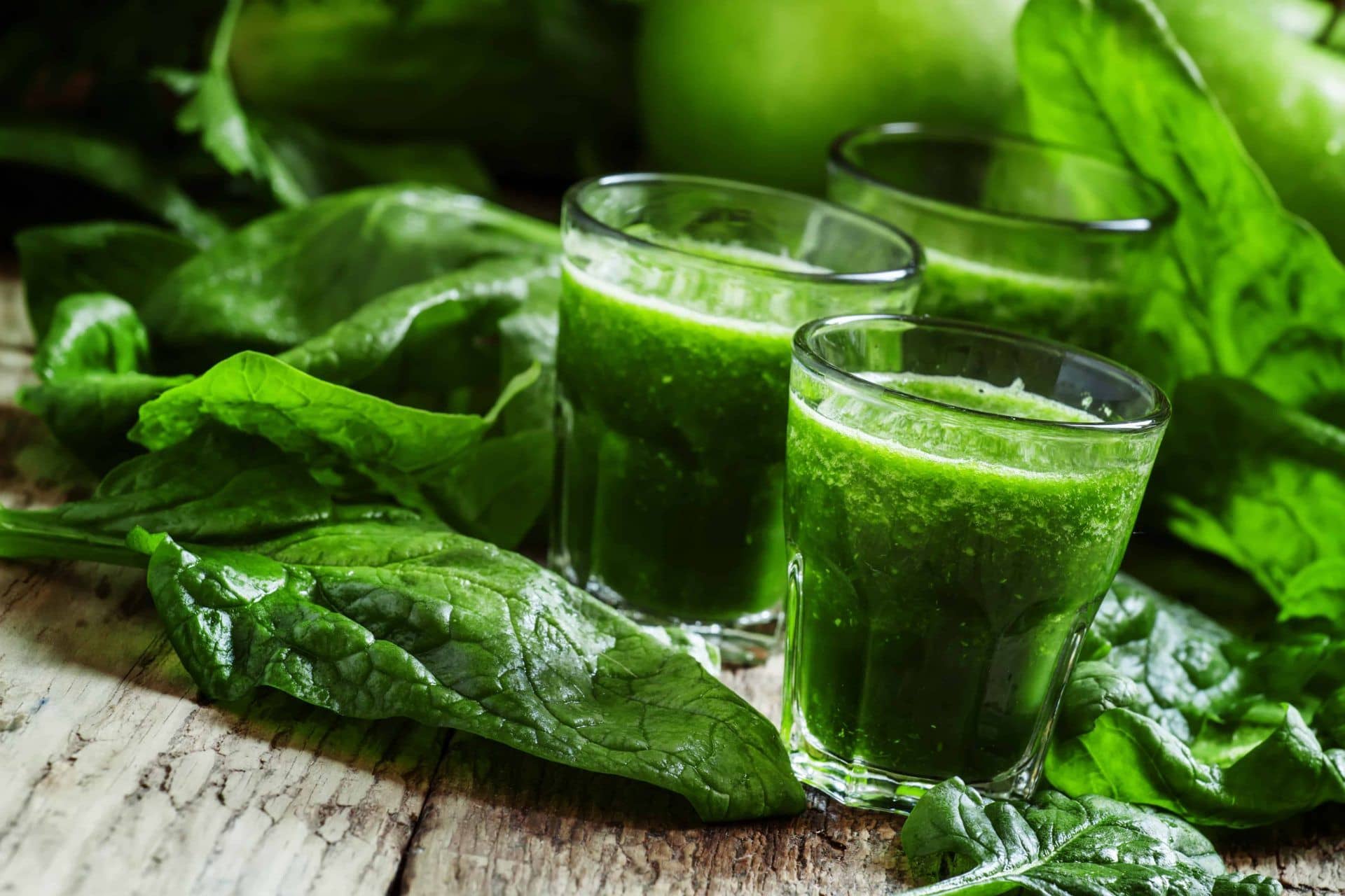 Spinach green juice
