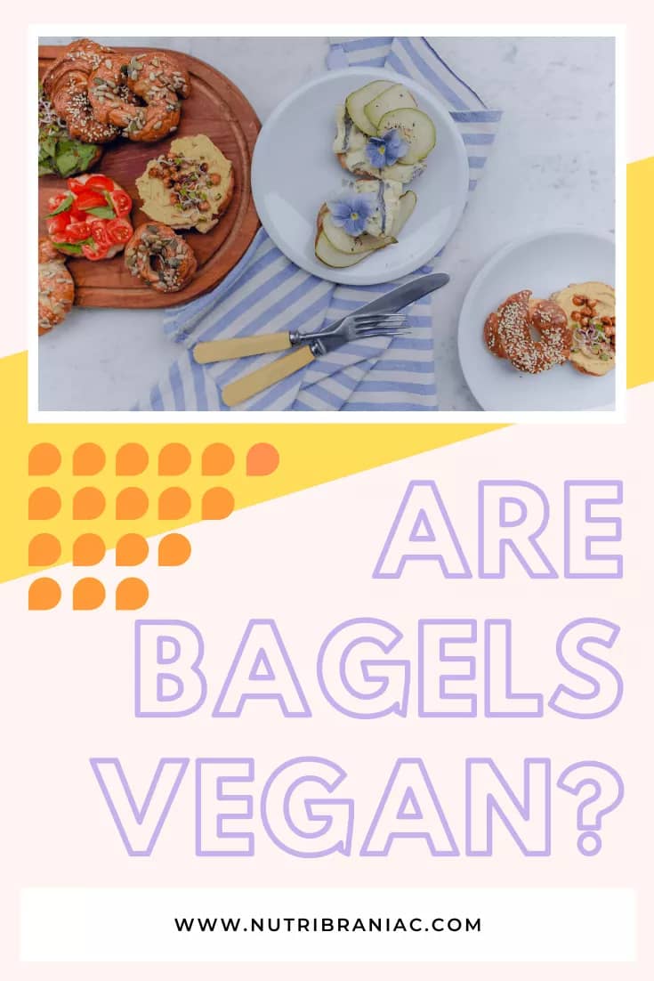 It's hard to tell what is vegan and what isn't.  So, what about bagels? Are bagels vegan? It may seem obvious.  But is it? The answer might surprise you.  Check out our article to find out.  #healthandwellness #plantbaseddiet #veganlifestyle #plantbasedrecipes #isitvegan